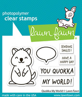 Quokka My World - Lawn Fawn Stamps