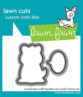Quokka My World - Lawn Cuts Custom Craft Dies