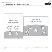 A Mole Lot of Love Add-On - Clear Stamp