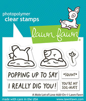 A Mole Lot of Love Add-On - Clear Stamp