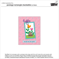Postage Rectangle Stackables - Die