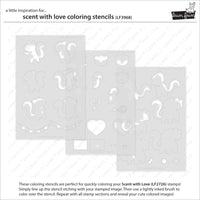 Scent With Love - Coloring Stencils