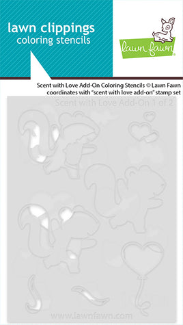Scent With Love Add-On - Coloring Stencils
