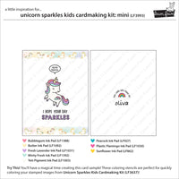 Unicorn Sparkles - Kids Mini Cardmaking Kit