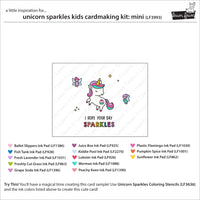 Unicorn Sparkles - Kids Mini Cardmaking Kit