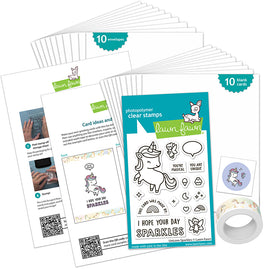 Unicorn Sparkles - Kids Mini Cardmaking Kit
