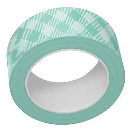Aqua Gingham - Lawn Fawndamentals Washi Tape