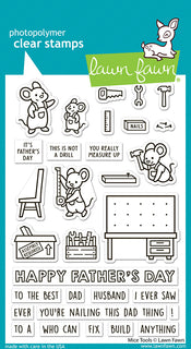 Mice Tools - Lawn Fawn Stamps