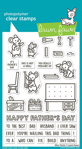 Mice Tools - Lawn Fawn Stamps