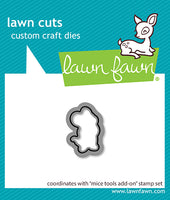 Mice Tools Add-On - Lawn Cuts Custom Craft Dies