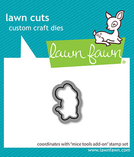 Mice Tools Add-On - Lawn Cuts Custom Craft Dies