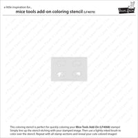 Mice Tools Add-On - Lawn Clippings Coloring Stencils