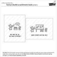Henry's Build-A-Sentiment: Tools - Lawn Fawn Stamps