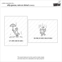 Silly Goose, Rain or Shine! - Lawn Fawn Stamps
