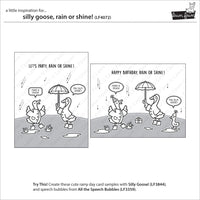 Silly Goose, Rain or Shine! - Lawn Fawn Stamps