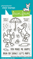Silly Goose, Rain or Shine! - Lawn Fawn Stamps