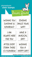 Rainbow Sentiments - Lawn Fawn Stamps