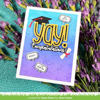 Tiny Sentiments: Graduation - Lawn Fawn Stamps