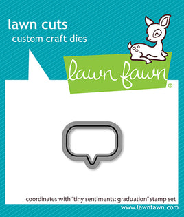 Tiny Sentiments: Graduation - Lawn Cuts Custom Craft Dies