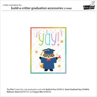 Build-A-Critter Graduation Access - Lawn Cuts Custom Craft Dies