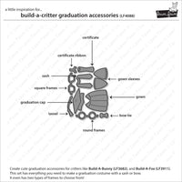 Build-A-Critter Graduation Access - Lawn Cuts Custom Craft Dies