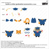 Build-A-Critter Graduation Access - Lawn Cuts Custom Craft Dies