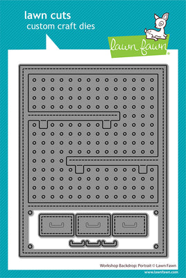 Workshop Backdrop: Portrait - Lawn Cuts Custom Craft Dies