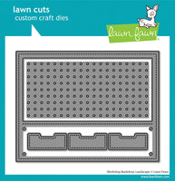 Workshop Backdrop: Landscape - Lawn Cuts Custom Craft Dies