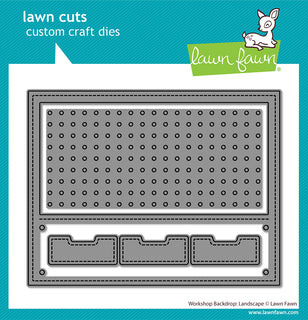 Workshop Backdrop: Landscape - Lawn Cuts Custom Craft Dies