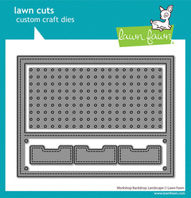 Workshop Backdrop: Landscape - Lawn Cuts Custom Craft Dies