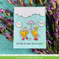 Rainy Day Backdrop: Portrait - Lawn Cuts Custom Craft Dies
