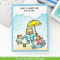 Rainy Day Backdrop: Portrait - Lawn Cuts Custom Craft Dies