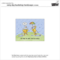Rainy Day Backdrop: Landscape - Lawn Cuts Custom Craft Dies
