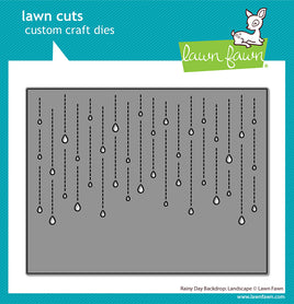 Rainy Day Backdrop: Landscape - Lawn Cuts Custom Craft Dies