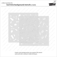 Tool Time Background - Lawn Clippings Coloring Stencils