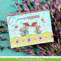 Spring Flowers - Lawn Clippings Coloring Stencils