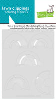 Rain or Shine Before 'n Afters - Lawn Clippings Coloring Stencils