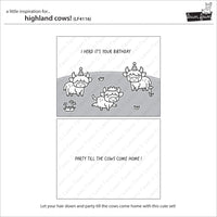 Highland Cows! - Lawn Fawn Stamps