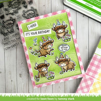 Highland Cows! - Lawn Fawn Stamps