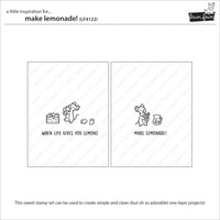 Make Lemonade! - Lawn Fawn Stamps