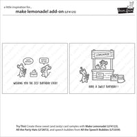 Make Lemonade! - Lawn Fawn Add-On Stamps