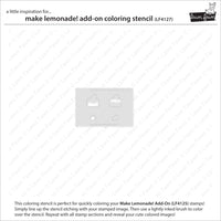 Make Lemonade! - Lawn Clippings Add-On Coloring Stencils