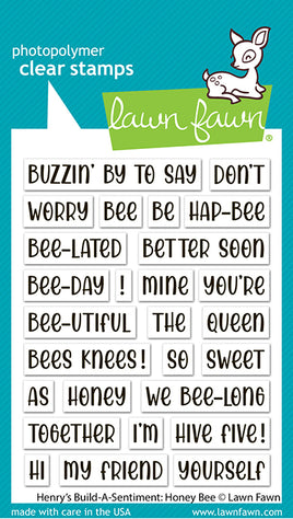 Honey Bee - Lawn Fawn Stamps