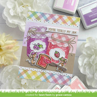 Build-A-Drink Mason Jar Jam and Honey - Lawn Cuts Custom Craft Add-On Dies