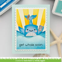 Tiny Gift Box Whale and Dolphin - Lawn Cuts Custom Craft Add-On Dies