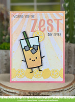 Lemon Border - Lawn Cuts Custom Craft Dies