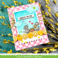 Lemon Border - Lawn Cuts Custom Craft Dies
