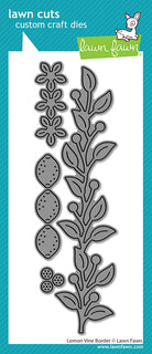 Lemon Vine Border - Lawn Cuts Custom Craft Dies
