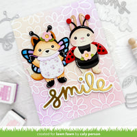 Scripty Smile Outline - Lawn Cuts Custom Craft Dies