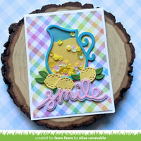 Scripty Smile Outline - Lawn Cuts Custom Craft Dies